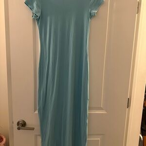Free People Light Blue Maxi Dress